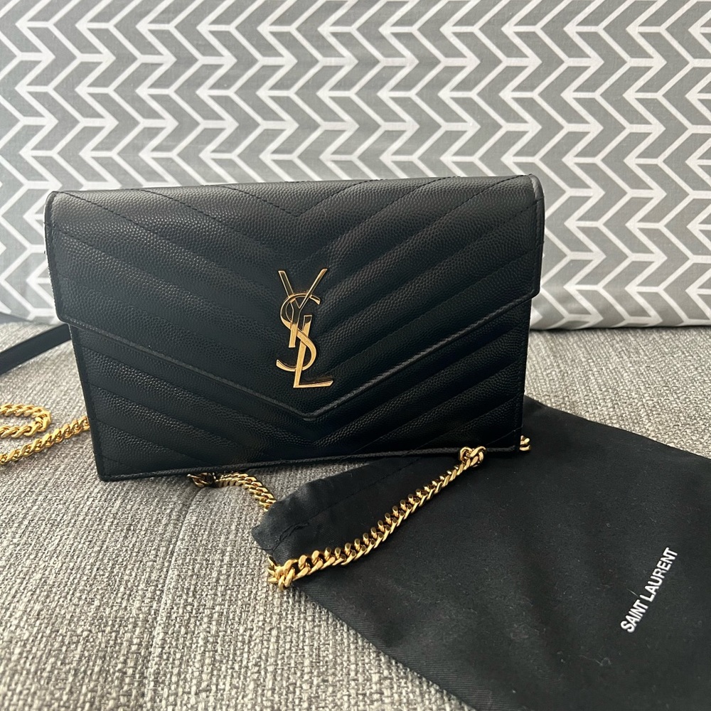 YSL Monogrammed Medium Matelasse